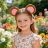 Soft Fabric Mouse Ears Headband For Kids Role Play Costume Accessories Halloween Mouse Costume Headwear