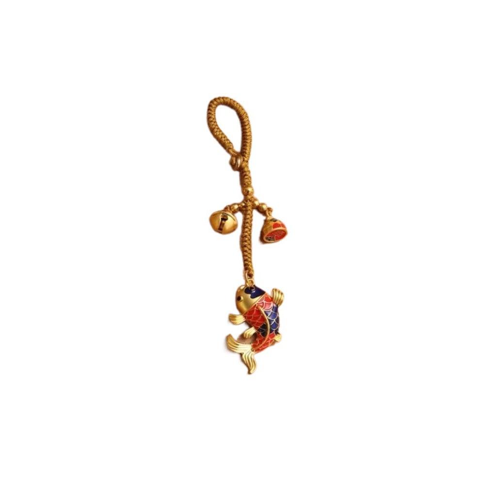 Chinese Style Lucky Keychain Small Pendant Car Key Chain Unique Key Chain Strap  Women