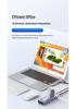 USB 3.0 7-Port Hub Splitter 10Gbps Docking Station with Independent Switches