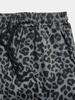 2026 Trendy Leopard Print Wide-Leg Pants: European & American Style, Spring/Summer, Korean-Inspired, Women's Casual Slimming Fit
