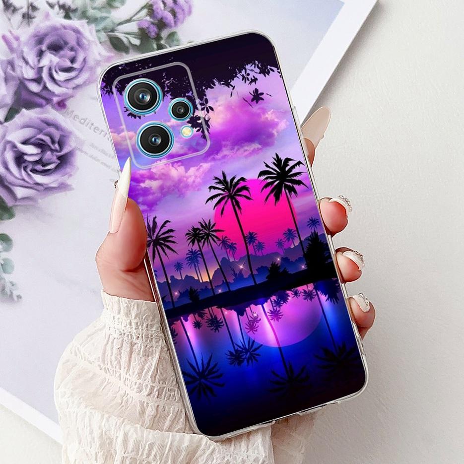 For Realme 9 Pro Plus Case RMX3392 Luxury Fashion Painted Cover Soft Slim Phone Case For Realme 9 Pro Realme9 Pro+ Fundas Bumper