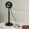 16 Color LED Sunset Lamp Remote Control Rainbow Projector Light RGB Night Light  Coffee Store