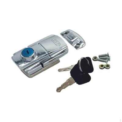 Fechadura da Mala Traseira Anti Acessórios Profissional Fácil de Instalar Peças DIY Modificação em Metal com 2 Chaves