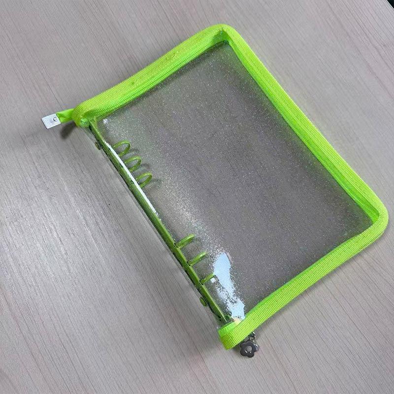 A5 Size Glitter Pvc Sticker Album Loose-Leaf Notebook Photo Album Case For Instant Camera Star Collection Album
