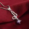S925 Silver Plated Luxury Butterfly Knot Necklace - Elegant Bow Design for Women's Clavicle, Perfect Gift for a Bestie