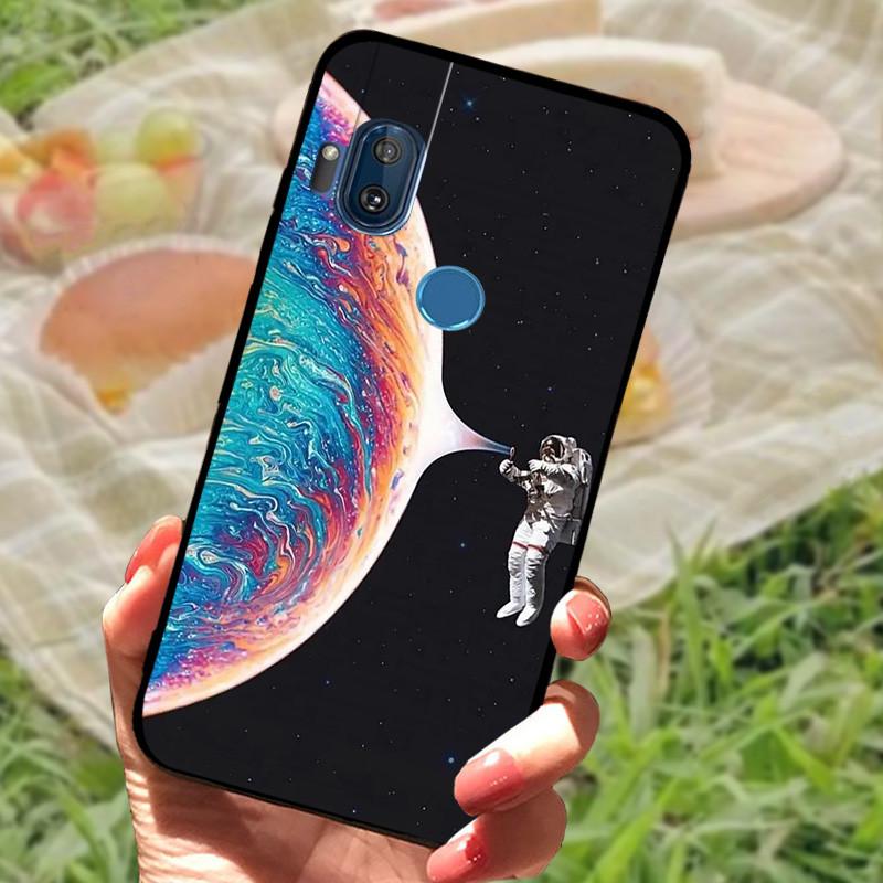 For Moto One Hyper Case Cover For Moto OneHyper Silicone Soft Marble Black Bumper Funda Coque for Moto One Hyper Protective Capa