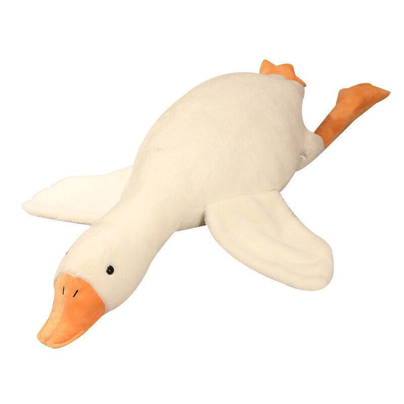 Big Goose Plush Toy Goose Hug Goose Soft Toy Home Decro Birthday Gift Stuffed Animal Toy for Kids Goose Plush Sleeping Hug Doll