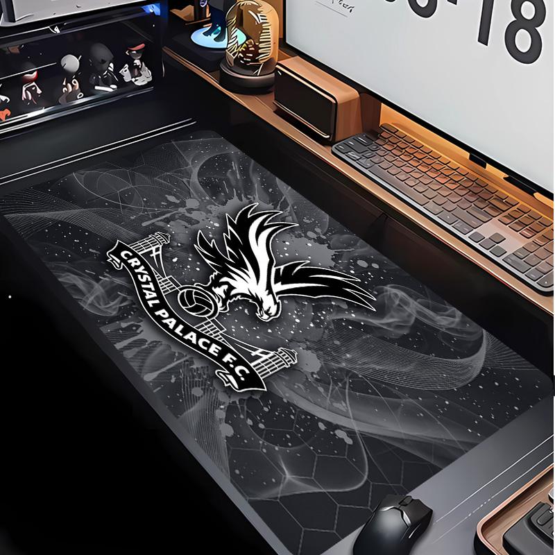 Crystal Palace Football Print Mouse Pad Non?Slip Rubber Desk Mat Waterproof Gaming Mousepad For Laptop Office Desktop