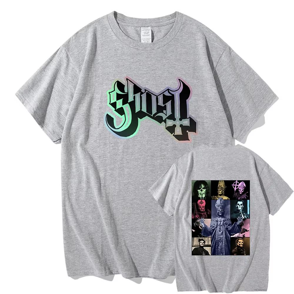 GHOST SKELETÁ T Shirt 2025 New Album Fashion Men/Women Harajuku Graphic T-Shirt Unisex High Quality Aesthetic Cotton Tees Shirts