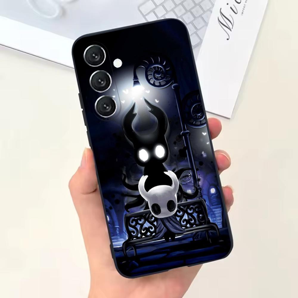 H-Hollow Knight Phone Case For Samsung Galaxy A13,A21s,A22,A31,A32,A52,A53,A71,A80,Soft Black Shell
