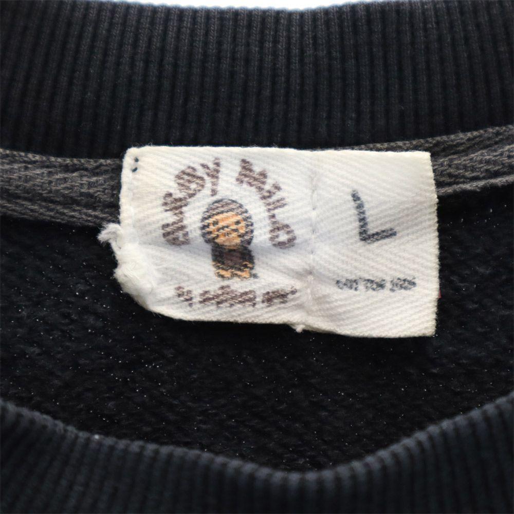 BABY MILO Aveving Ape Print Long sleeve trainer A BATHING APE sweatshirt Men's Used