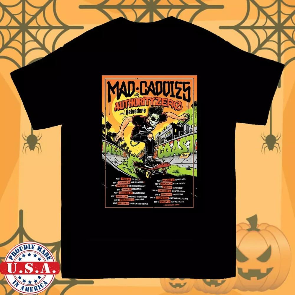 Mad Caddies Band Winter Tour T Shirt Full Size S-4XL Unisex T-Shirt M