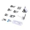 11pcs MultiFunction Zipper Presser Feet Low Shank Type Replacement Presser Foot  Home Sewing