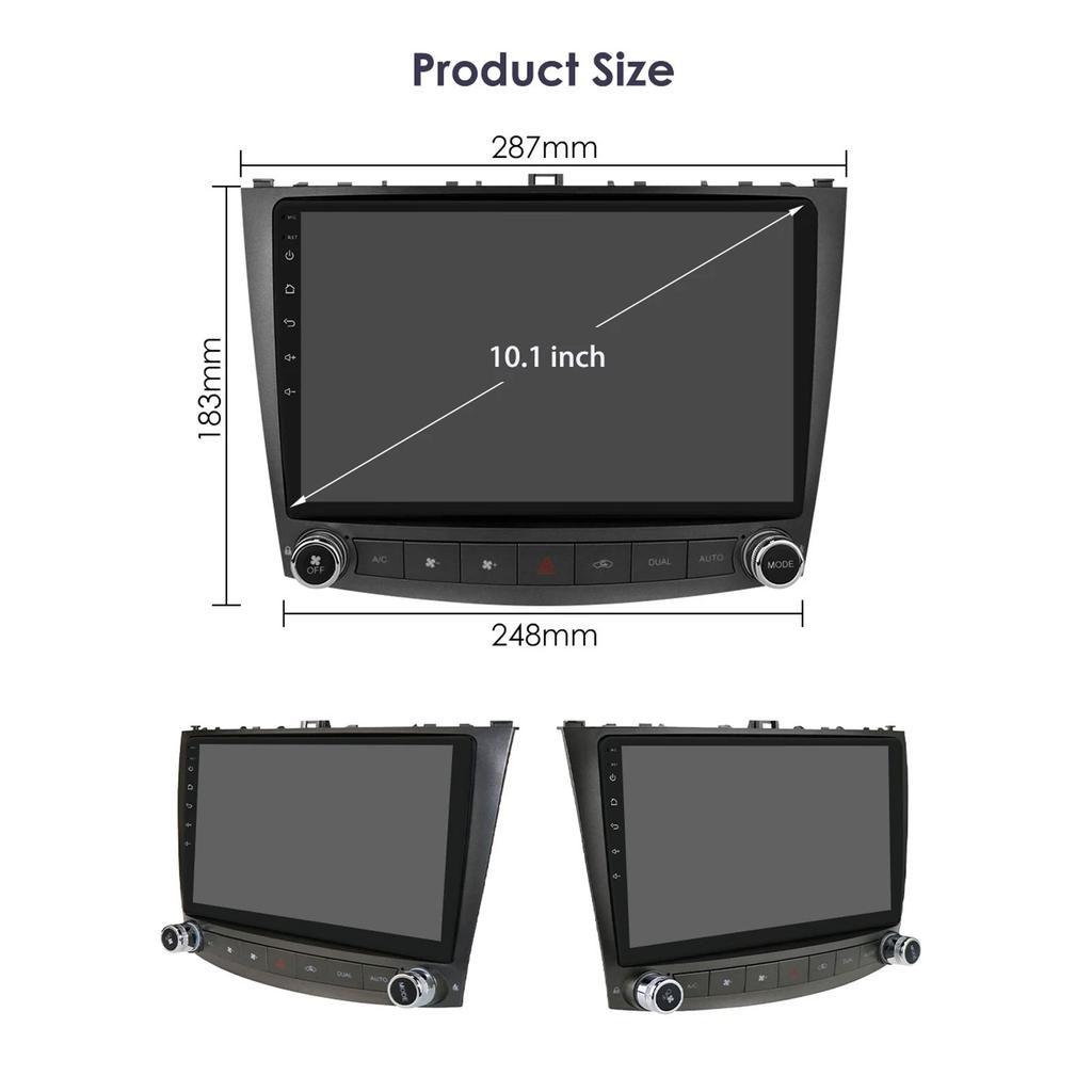 OSSURET For Lexus IS250 200 300 350 2006 2007 2008-2012 Android Car Radio 2din Multimedia Video Player GPS Navi Stereo 4G DSP Intelligent Carplay