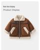 DUUDUUD 2025 Fleece-Lined Toddler Jacket: Thick Winter Coat for Boys