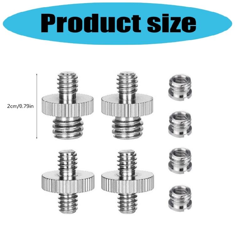 Quick Release Plate 1/4 To 3/8Screw Adapter Providing Reliable Stability for Cameras In Various Shoot Environment