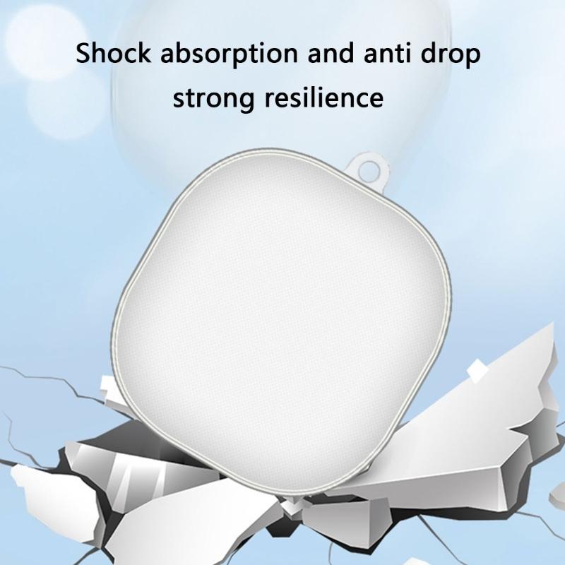 Ergonomic Protective Case Sleeve Housing for Buds Wireless Headphone Antislip Grip Dusts Water Resistant Nonslip Texture