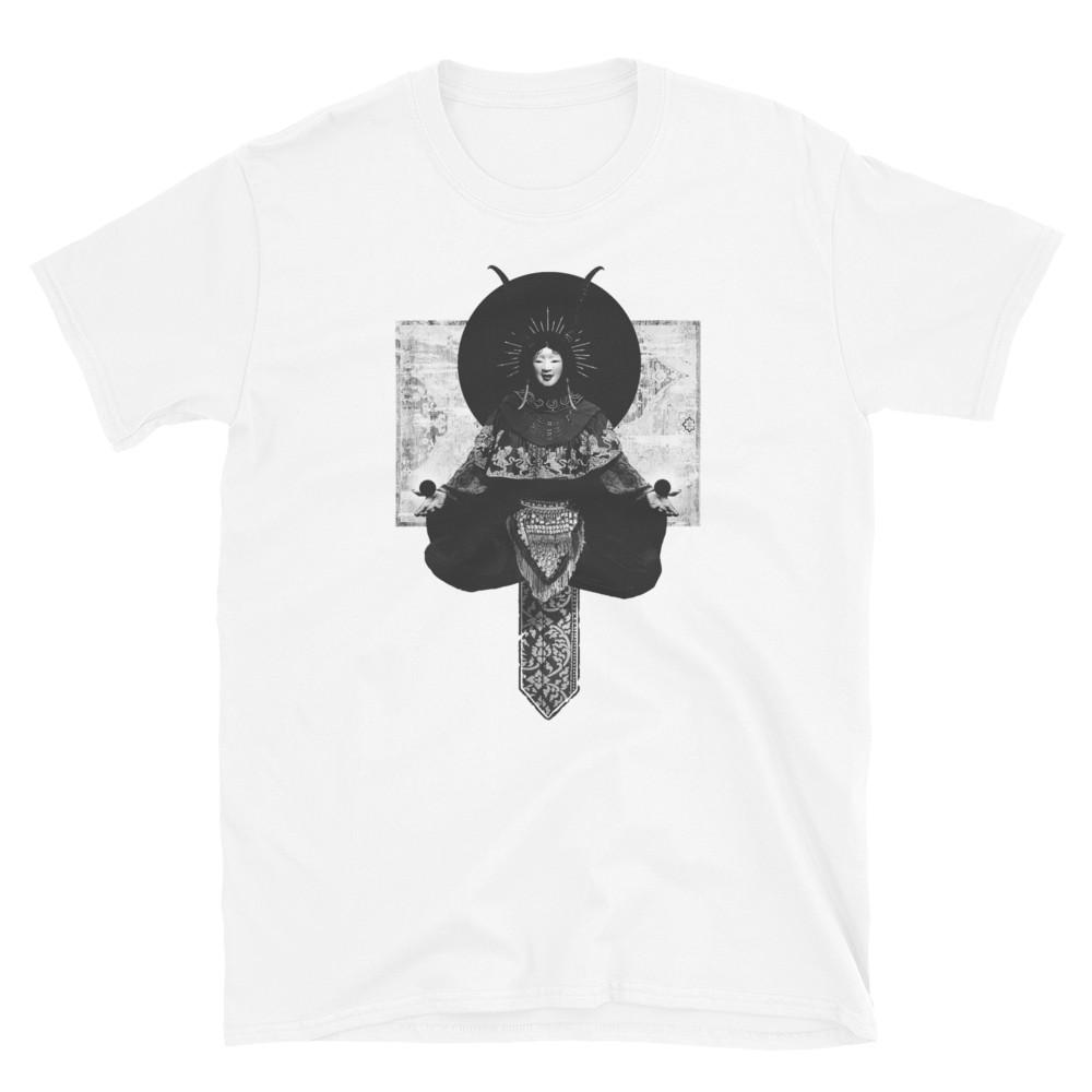 

GEISHA OF BLISS ANCIENT ORIGINAL ART GOTHIC PRINTED TSHIRT Unisex T-Shirt XL
