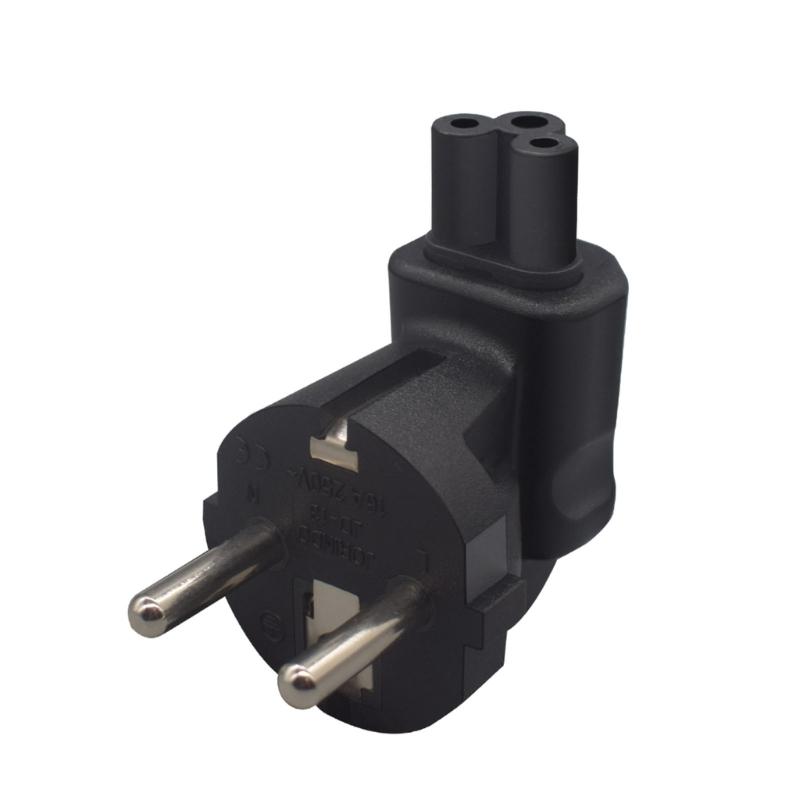 EU zu IEC320 C5 Netzteil, EU-Stecker auf IEC320 C5 Buchse AC-Stecker, EU(4,8 mm) 2-Pin auf PDU/USV-Umwandlungsstecker, 10A 250V