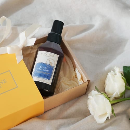 L'OCCITANE Provence Aroma Pillow Mist In a Gift Box, Perfect for Birthdays, Celebrations, Thank You Gifts, Farewell Gifts