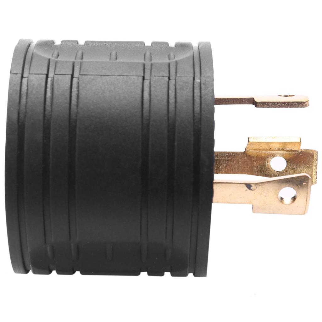 RV Generator Adapter 3 Pole 30A Male To 30A Female RV Power Plug 125V