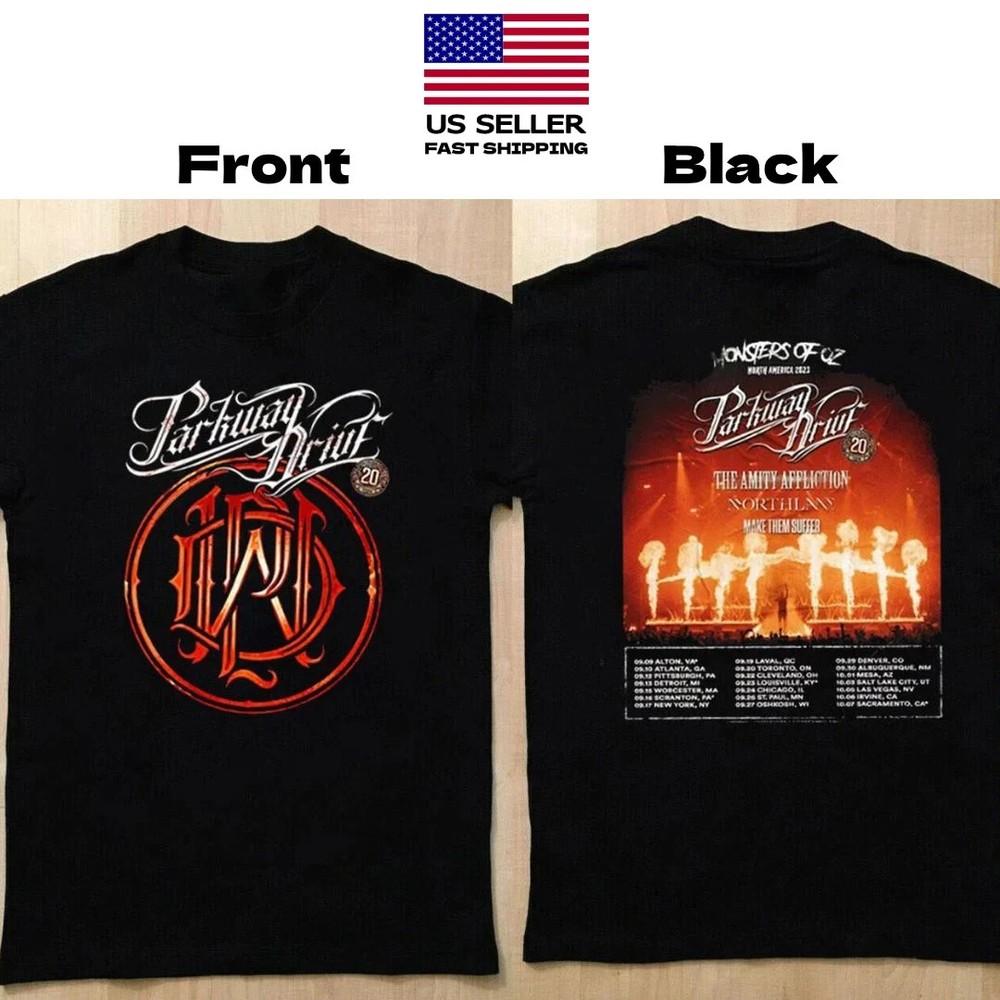 New Sale Parkway Drive Tour Concert Tee Unisex T-Shirt Full Size S to 5XL Unisex T-Shirt XXXXL