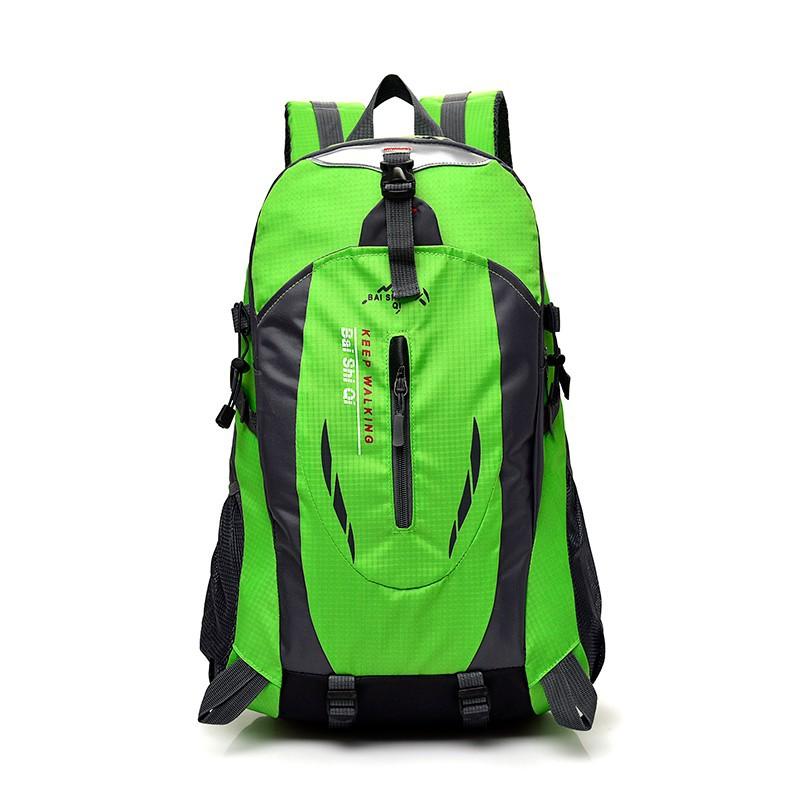 Mochilas de montanhismo para exterior, mochilas de grande capacidade para homem e mulher, mochilas desportivas de viagem europeias e americanas, casuais e simples