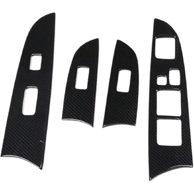 Car Interior ABS Carbon Fiber Car Trim Styling Compatible with Lexus IS250 IS300 2006-2011 Right Hand Drive Interior Stickers Moldings