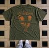 Alice in Chains Militärgrünes Grafik-T-Shirt Grunge Rockband Tee