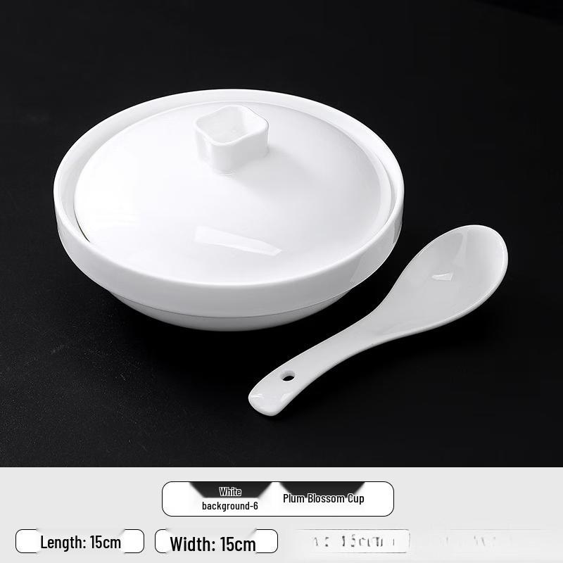 Bone China Candle-Heated Stew Pot