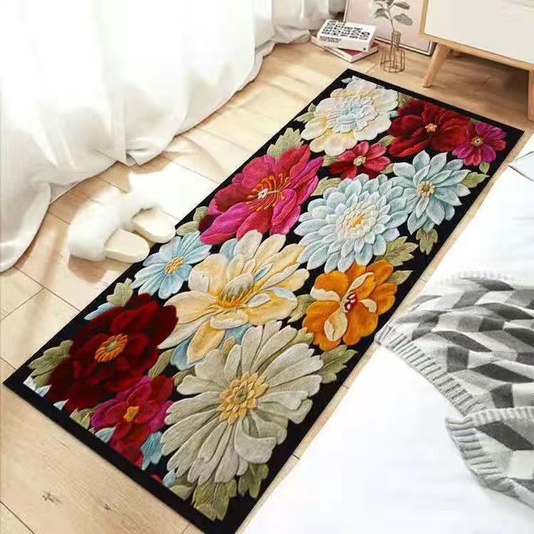 

Длинный прикроватный ковер-дорожка, ковер для гостиной, ковер для спальни, ковер под диван, ковер под журнальный столик, коврик на пол у окна 60 * 160Cm