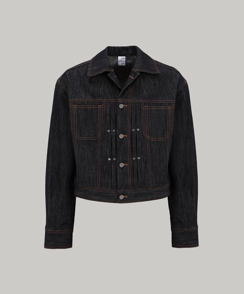 Einpflanzin Selvedge Denim Set-Up Jacket (Black)