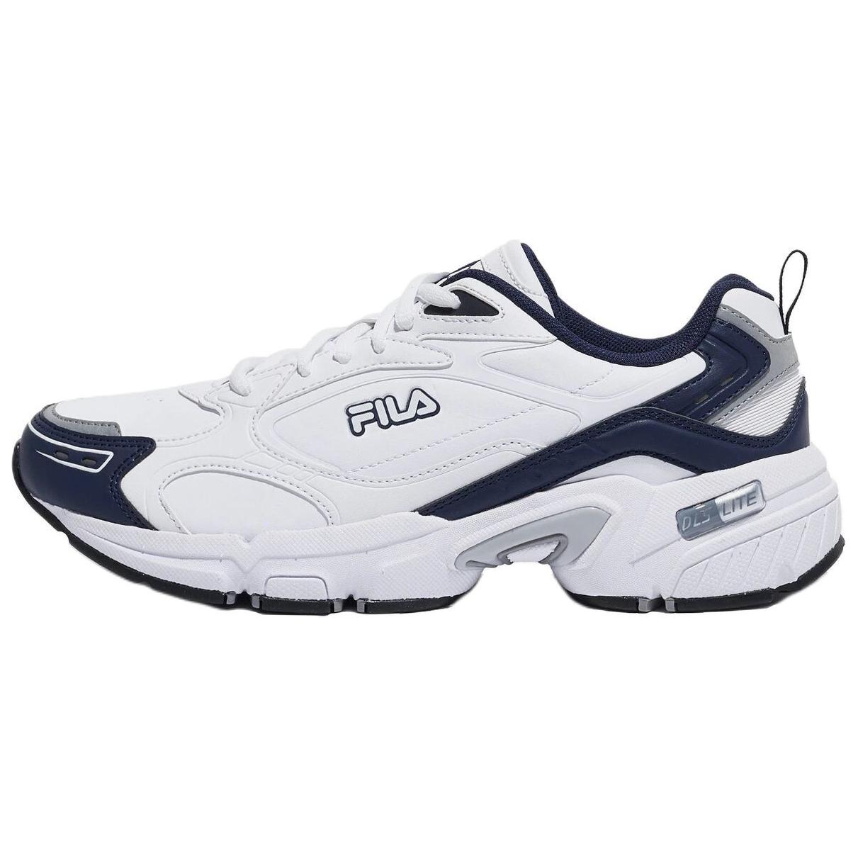 FILA Memory Decimus V3 Comfortable Durable Low-Top Casual Running Shoes Unisex sneakers White 1RM02943H147 39.5