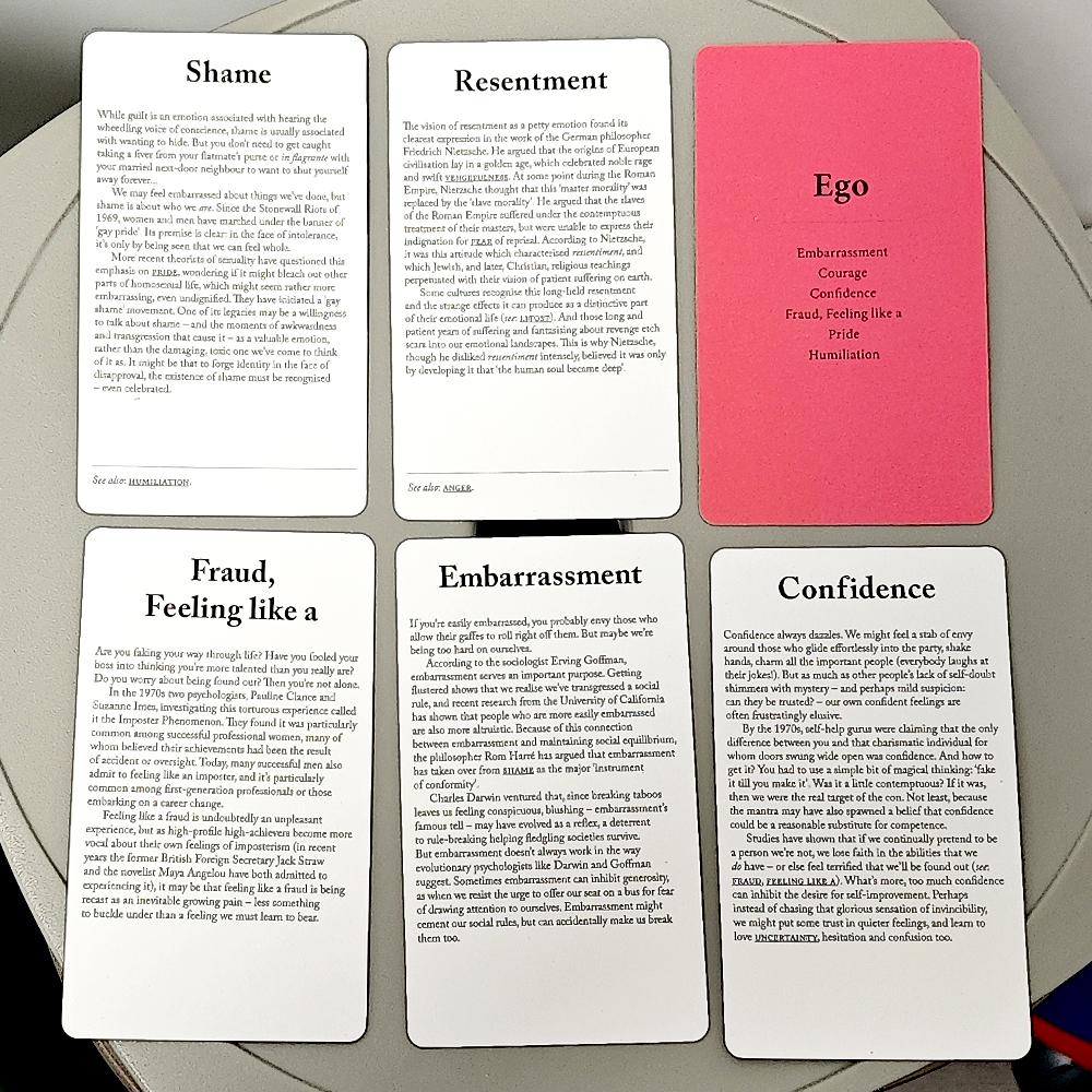 10.3*6cm The Box of Emotions - 80 Cards To Make Sense of Your Feelings