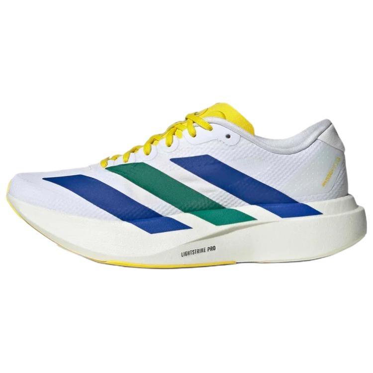 adidas Adizero Evo SL Woven  White Yellow Royal Blue  Men s KI1451 EU 44