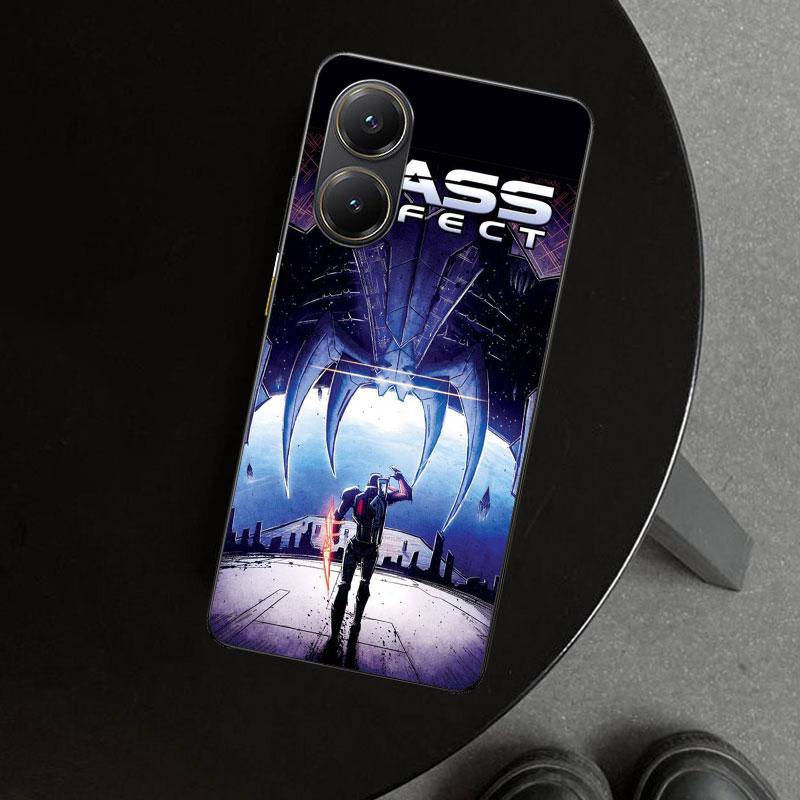 N7 Mass Effect Phone Case Cover for Xiaomi Poco X6 X5 X7 Pro F7 Ultra Redmi 15C 15 13C 13 12C 12 10C 10 10A 9C 9A 9T 9 Coque Poc