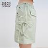 Teenie Weenie Asymmetric Workwear Mini Skirt