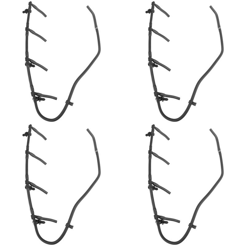 

4X 31480-4A801 - Шланг обратки дизельной форсунки Трубка для Hyundai Porter 2 / KIA Bongo / K2500 D4CB чёрный