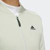 adidas W 3St Ff Jacket Logo Print Three Stripe Detail V Neck Jacket Women Jacket Light-Green HG8248