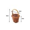 Mini Miniature Dollhouse Basket DIY Handmade Vine Weaving Basket  Children's Day