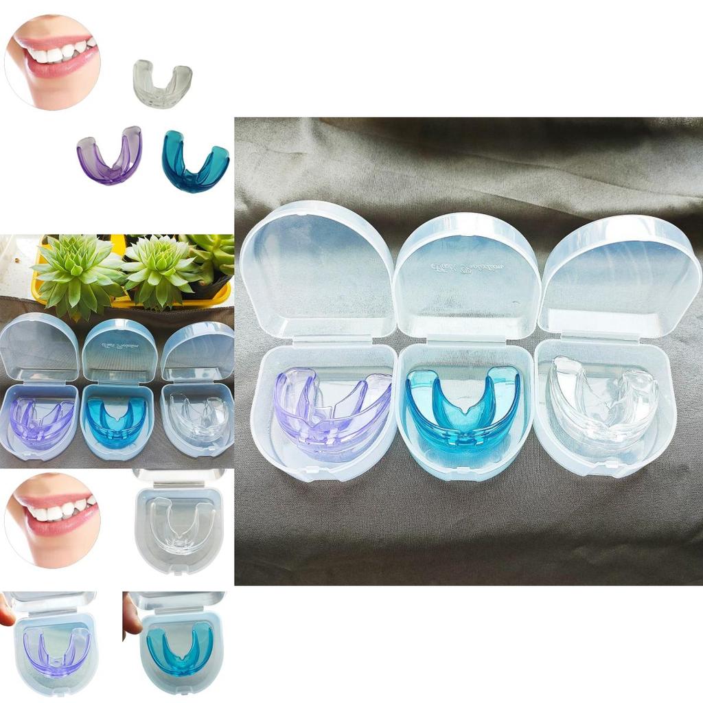 Double-sided Dental Mouth Guard Gum Shield Teeth Night Teeth Grinding Sleep Aid