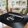 Scorpions Design Crystal Velvet Rug Soft Decorative Mat for Bedroom Entrance