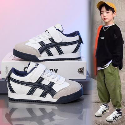 Scarpe da ragazzo stile retrò alla moda Forrest Gump scarpe sportive per bambini primavera ed estate nuove scarpe casual scarpe da ginnastica in rete per ragazze scarpe da skate
