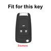 Housse de protection en TPU à 3 boutons pour clé de voiture pour Chevrolet Cruze Aveo Trax Sail Malibu Opel Astra Corsa Meriva Zafira Vauxhall Antara J pour Buick