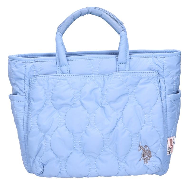

US Polo Assun Quilted Tote Bag for Women [Used] синий