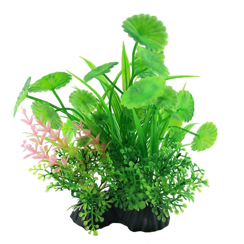 Plastic Water Decoration Plant Aquarium Plants Fish Simulation Aquatic Tank Landscape Fake Aquatic Micro Landscape Decoration