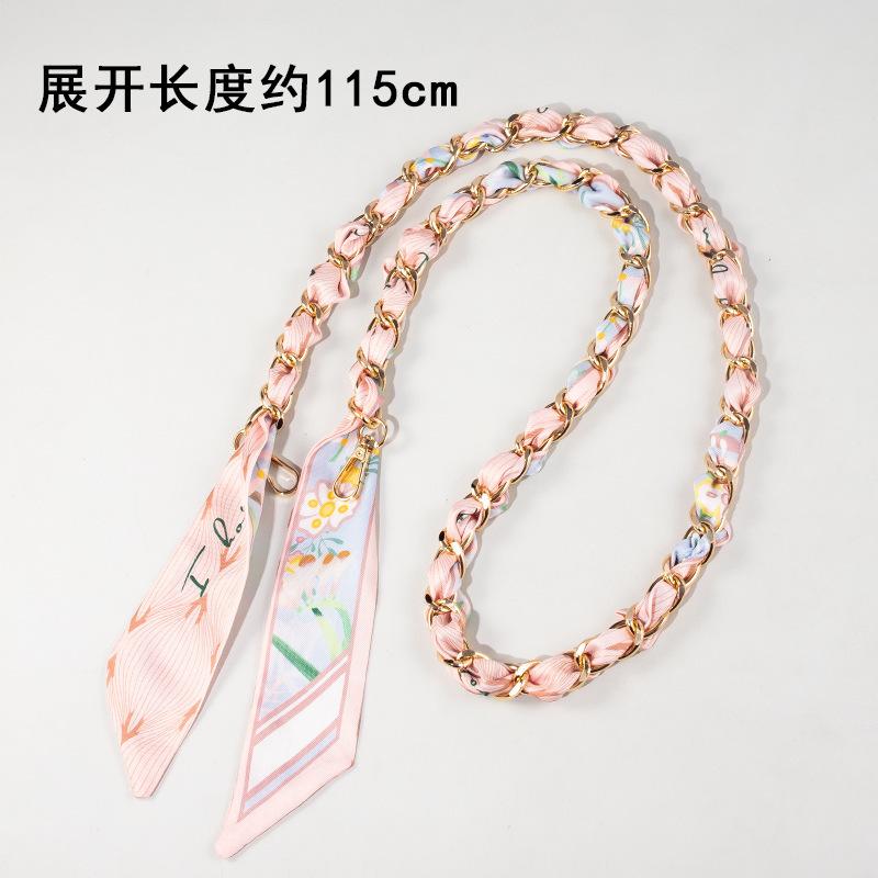 Bag Chain Strap Silk Scarf Metal Long Decorative Accessory Modification Order Buy Replace Evelyn Shoulder