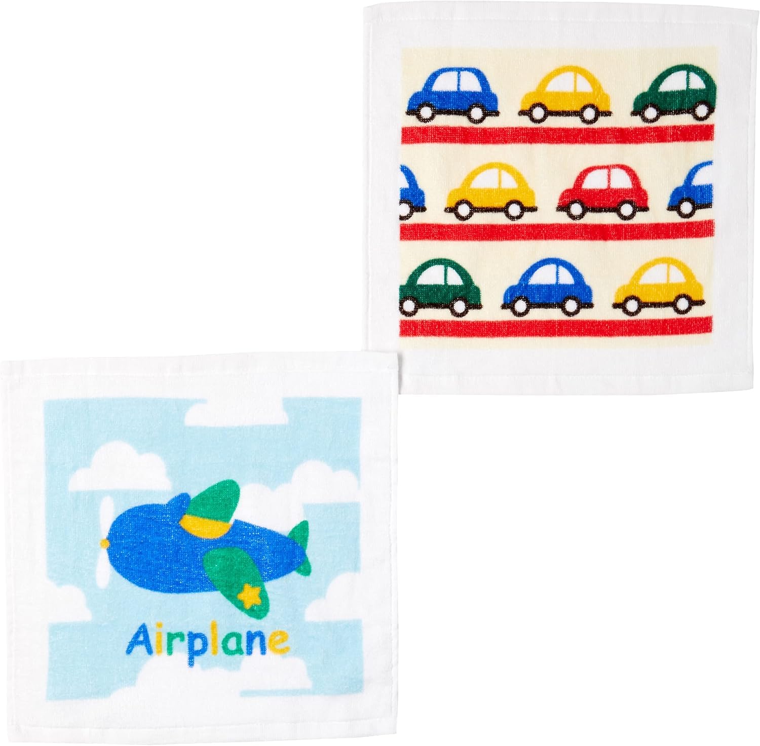 

Marushin Piccolino Good Drive Hand Towels with Perfect for and Elementary Suitable for Boys (2-Piece Set) Case, Preschool, Kindergarten, School,