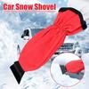 All-in-One Car Ice Scraper & Snow Brush With Thermal Gloves Winter Snow Removal Kit For Auto Window Outdoor Winter Gloves