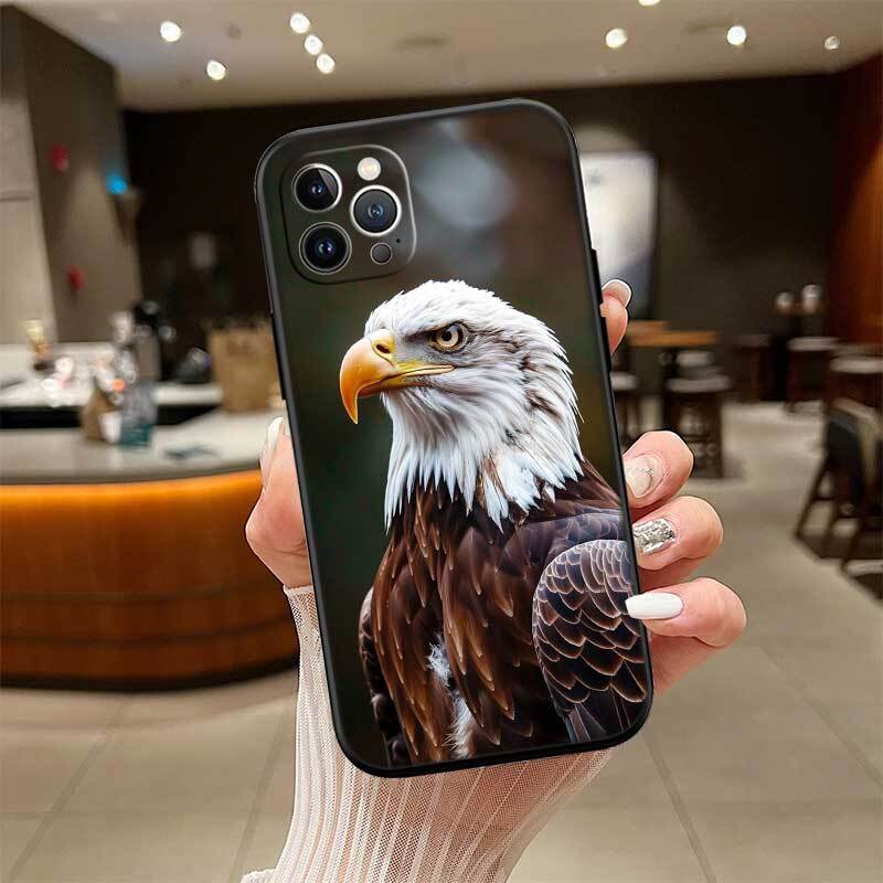 Hawk Eagle Phone Case for Samsung S20 S21 S21S S22 S23 S24 FE Ultra Plus Lite F06 F16 M06 M16 M56 A07 A17 A36 A37 A55 A57